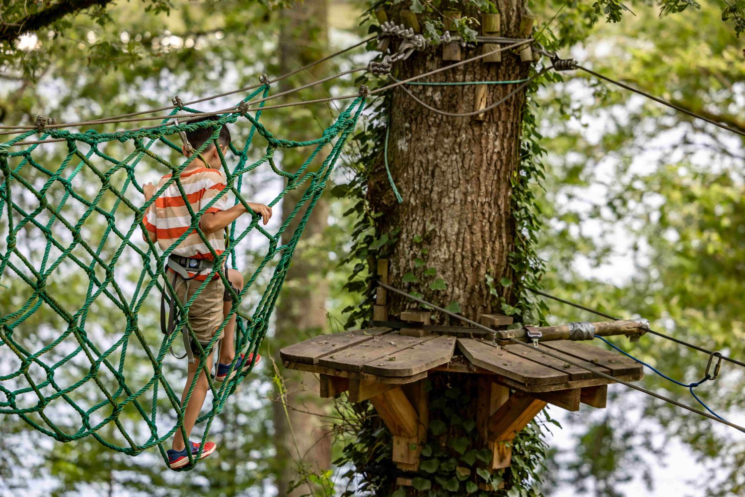 base loisir rouffiac accrobranche