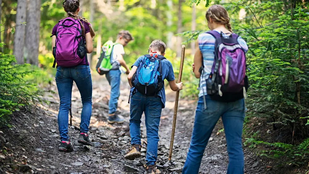 Randonnée au camping de Rouffiac