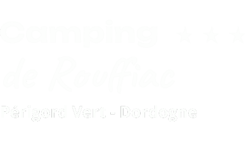 Logo blanc camping de Rouffiac